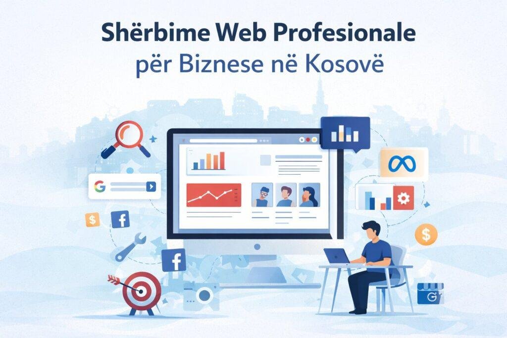 Sherbime Web Profesionale ne Kosove – Zgjidhje Moderne per Biznese qe Duan te Rriten img