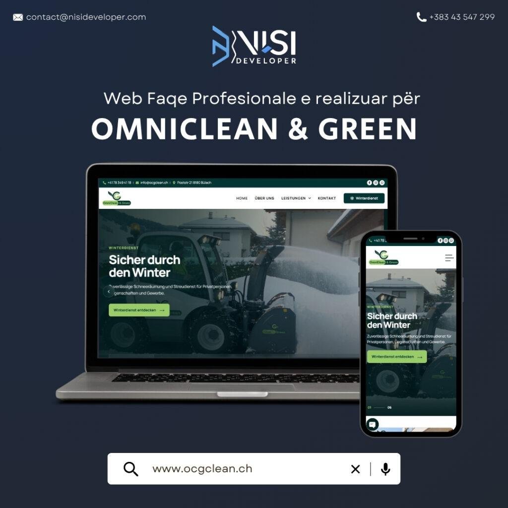 NISI Developer Website for OminClean & Green - NISI Developer